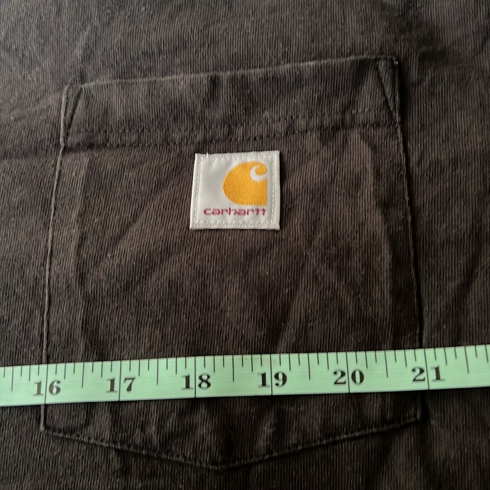 Carhartt Loose Fit Men’s short sleeve tee shirts size XL  Black NWOT Lot of 2 - Picture 4 of 6